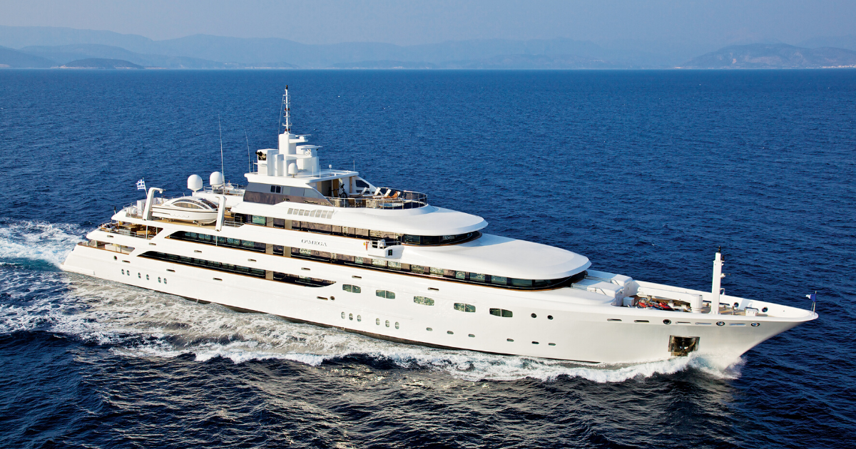 MY Omega 5 Superyacht Profiles