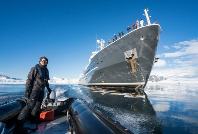 Specialists SkipNovakJustinHofmanEYOS Antarctica Peninsula legend